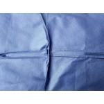 Nonwovens Garment Zip-up Cover Suit (dark blue) 12pcs   40"/54"